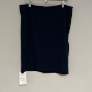 MM LaFleur Pencil NOHO Skirt, Navy Blue, Size 14, NWT